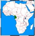 Myosciurus pumilio range map