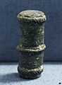 Ornamented stud from Muntham Court Romano-British site