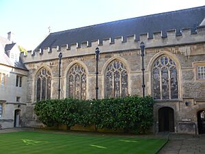 Oxford - Lincoln College - Chapel Quad - Chapel