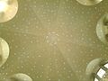 Painted Byzantine Style ceiling inside the dome of St. Anne's Anglican Church, Toronto