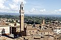 Palazzo Publico and Torre del Mangia from Facciatone - Siena 2016