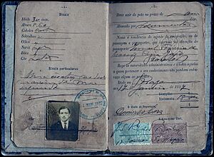 Passaporte português de 1927