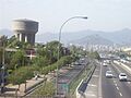Pedro Aguirre Cerda - San Miguel, Chile - 2007 - Vista desde Pasarela Cuarta Avenida