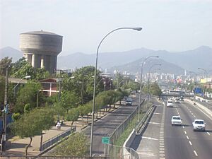 PAC at the left of the highway in 2007