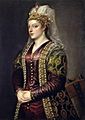 Portrait of Caterina Coronaro 1542 uffizi florence Titian