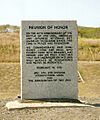 Reunion of Honor memorial on Iwo Jima