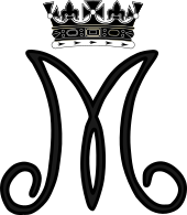 Royal Monogram of Princess Margaret of Great Britain, Variant