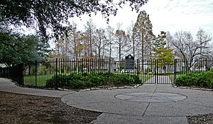 Sam Houston Park Entrance -- Houston