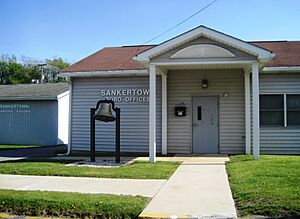 Sankertown, PA borough offices, May 2024