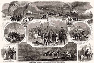 Scenes connected with General Custer's late movement across the Rapidan - Harper's Weekly, 1864
