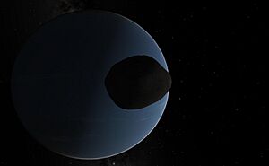 Simulated view of Naiad