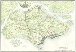 Singapore map 1942