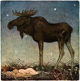 Skutt by Tuvstarr by John Bauer 1913
