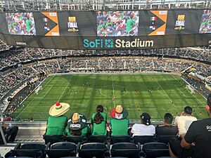 SoFi Stadium soccer game