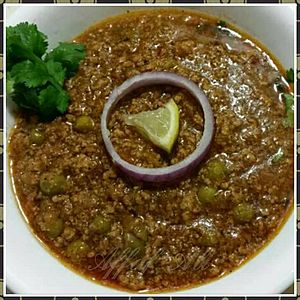 Spicy Matar Keema1
