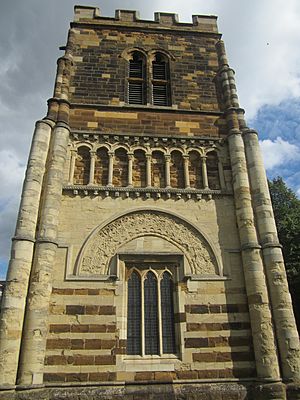 St Peter's Church, Northampton - tower