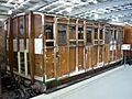 Stockton & Darlington Railway third class carriage No 179, Locomotion Shildon, 28 April 2010