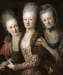 Töchter des Johann Julius von Vieth und Golssenau
