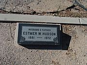 Tempe-Double Butte Cemetery-1888-Estmer Hudson
