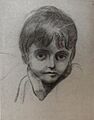 Thomas Barker, portrait of his son Thomas Jones Barker as a boy, c 1820, Victoria Art Gallery, Bath