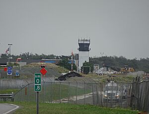 Tower at Mercedita Airport in Vayas