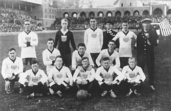 U.S. soccer team, 1916