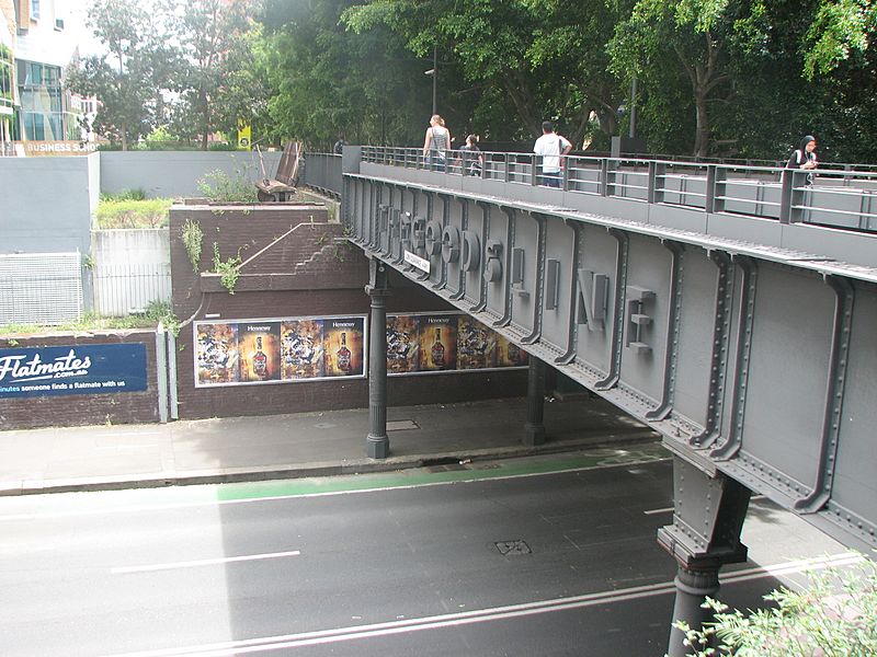 Ultimo Road underbridge