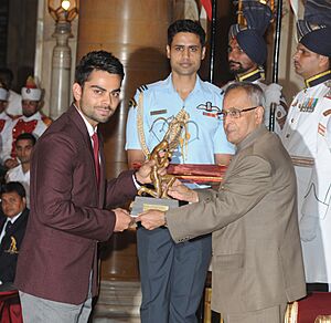 Virat Kohli Arjuna Award