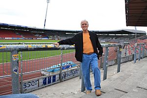 Walter Schmidt im Eintracht Braunschweig Stadion (2009)