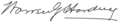 Warren G Harding Signature2
