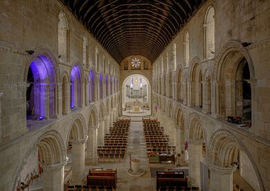 Worksop Priory Interior