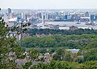 2016 London-Shooters Hill, view from Severndroogh Castle - 1