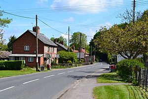 A3057 through Leckford (geograph 3479414 ).jpg