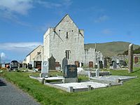 Abbey at Clare Island - geograph.org.uk - 238140