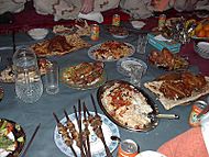 Afghani dinner