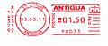 Antigua stamp type 3