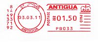 Antigua stamp type 3
