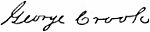Appletons' Crook George signature.jpg
