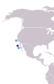 Arctocephalus townsendi distribution