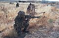 Armenian sniper field exercises