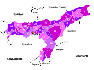 Assam Districts