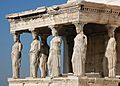 Athènes Acropole Caryatides