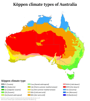 Australia Köppen