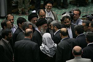 Ayatollah Ali Khamenei at the 3rd International Conference on Quds and Protecting the Rights of the Palestinian People 29
