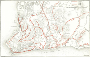 Balikpapan operations map 1-5 July 1945
