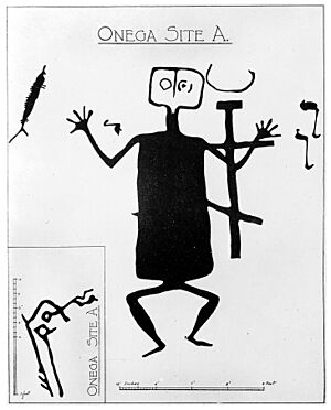 Bronze age human figure from Lake Onega region, North Russia Wellcome M0000444