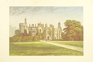 CS p2.348 - Danbury Palace, Essex - Morris's County Seats, 1869