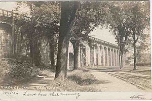 Canton Viaduct Repairs 1906