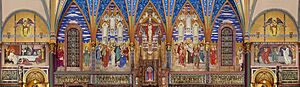 Cathedral of the Madeleine Chancel Mural