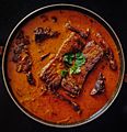 Catla fish kalia in a rich creamy gravy - Kolkata - West Bengal